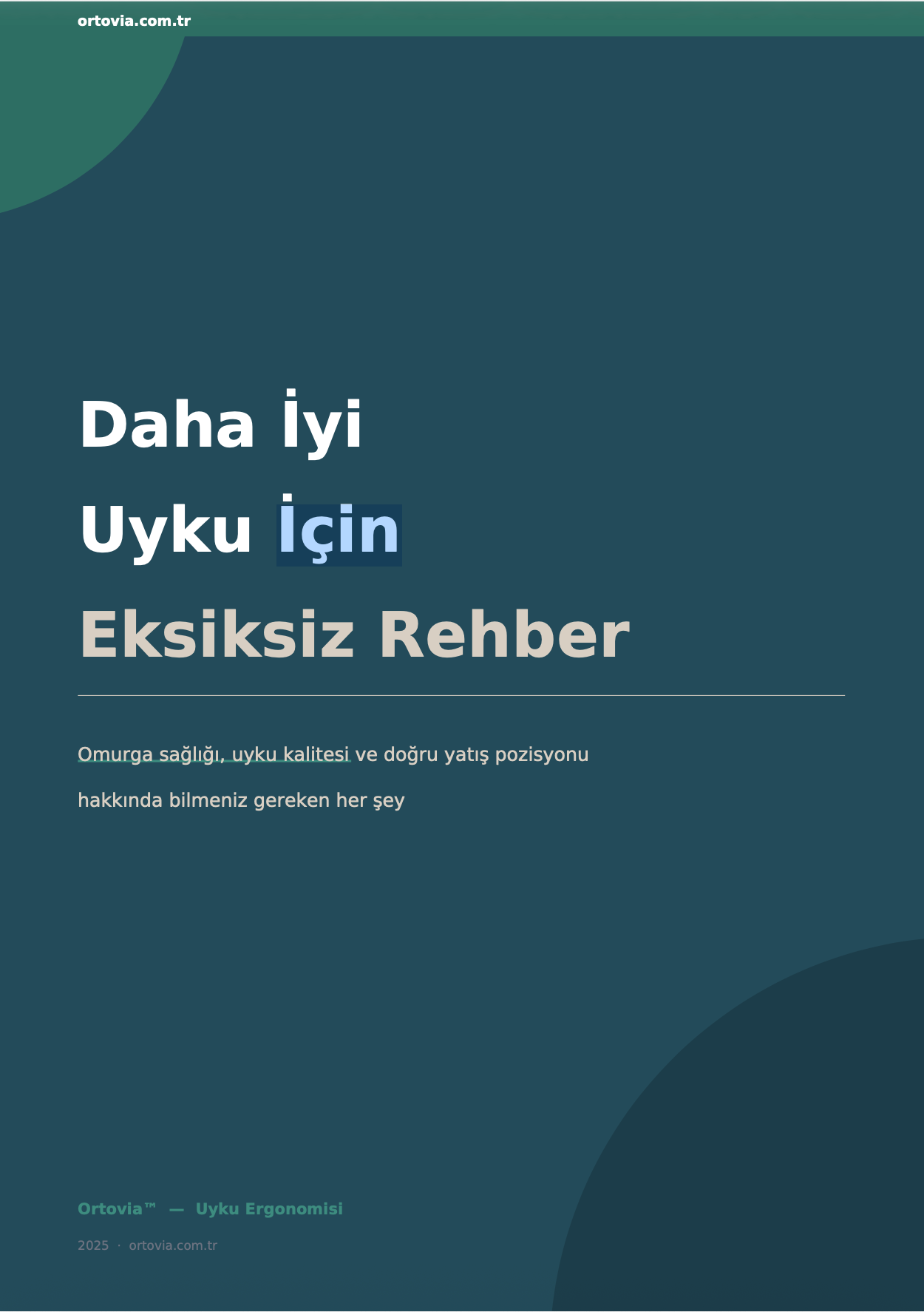 Uyku Rehberi E-Kitap